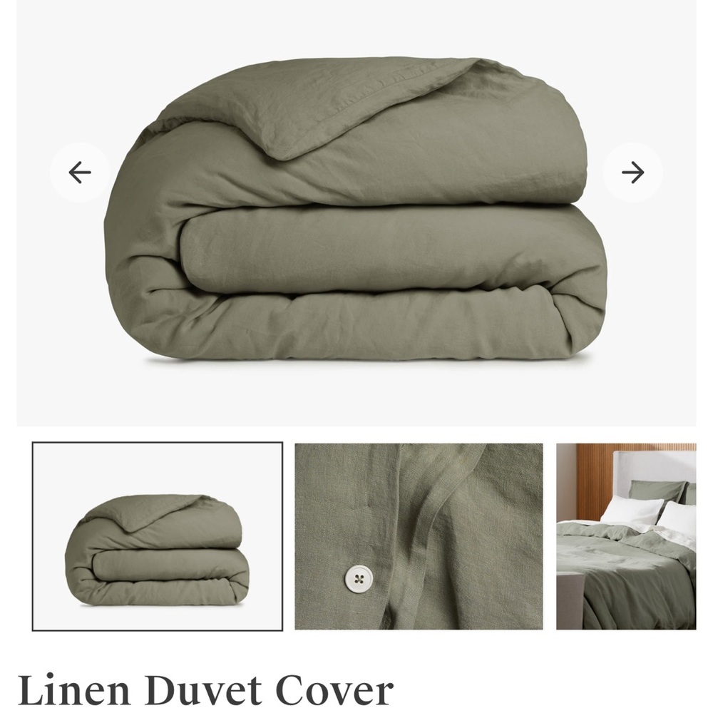 COPY - Brand New Parachute Linen Duvet cover